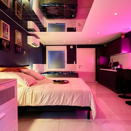 Apartament L'amoria - Romantique Moderne Avec Jacuzzi & Sauna Seclin