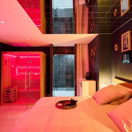 Apartament L'amoria - Romantique Moderne Avec Jacuzzi & Sauna